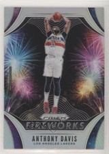 2019-20 Panini Prizm Fireworks Silver Prizm Anthony Davis #7 4l3