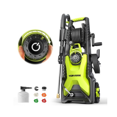 #ad 5000 Max Adjustable PSI Pressure Washer 2 Max GPM Power Washer with 33 FT Ho... $179.90