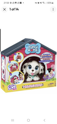 Little Live Pets - My Puppy's Home Dalmatiner Edition Brandneu im Karton Kinderspielzeug