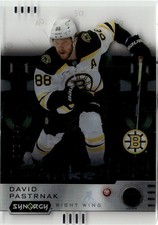 2023-24 Upper Deck Synergy Cranked Up David Pastrnak 072/849 Boston Bruins