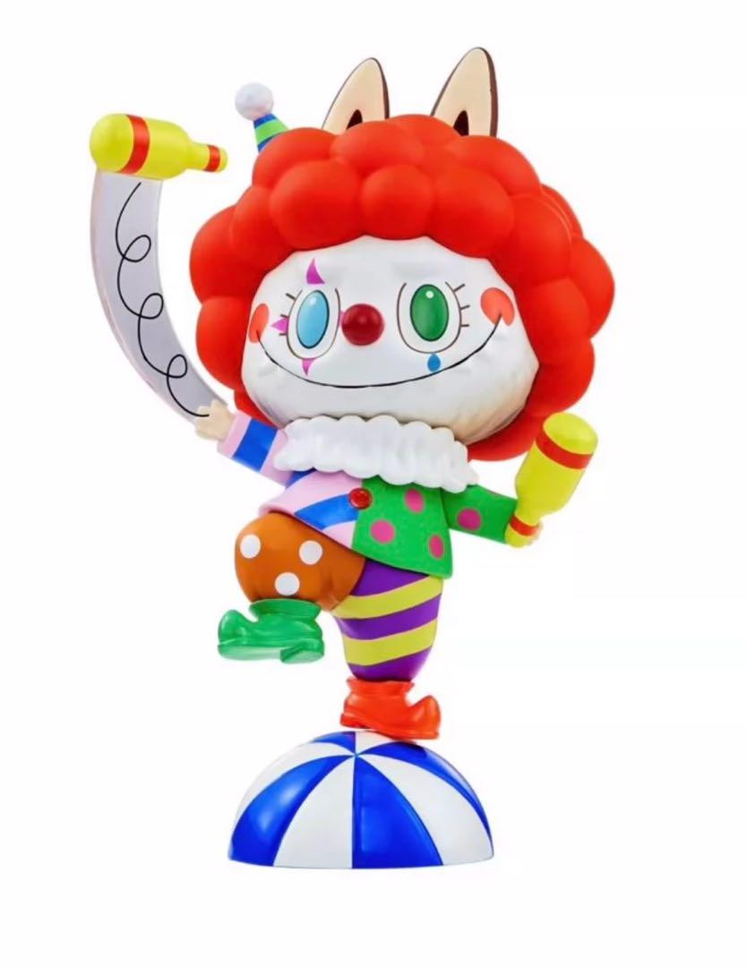 Popmart LABUBU Overseas PTS Limited Edition Clown Figure #e75ca8