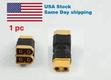 1PC XT60 Plug 1 Female to 2 Male Connector Adapter RC Lipo Battery Parallel ESC