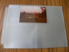 10 Pack Refill Photo Album Pages 3 1/2" x 5 1/4"