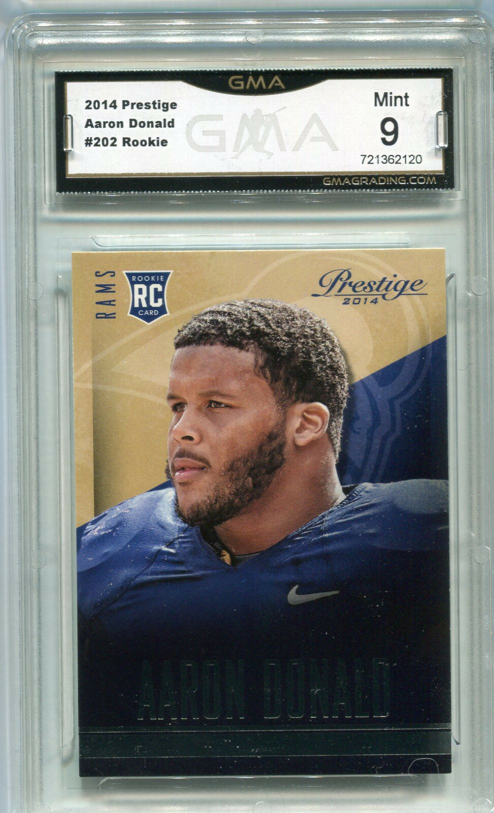 2014 Aaron Donald Prestige Rookie Mint 9 #202