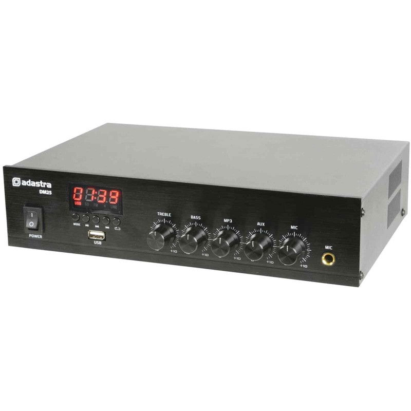Bluetooth Stereo Audio Amplifier 25W HiFi Receiver MP3 Player USB/SD Reader