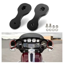 PSLER Motorcycle Spare Mirror Bracket Adapter Rear View Mirror Brackets Adapter