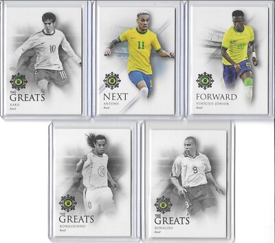2022-23 Futera Unique World Football- Brazil Team Set (13)- Neymar 