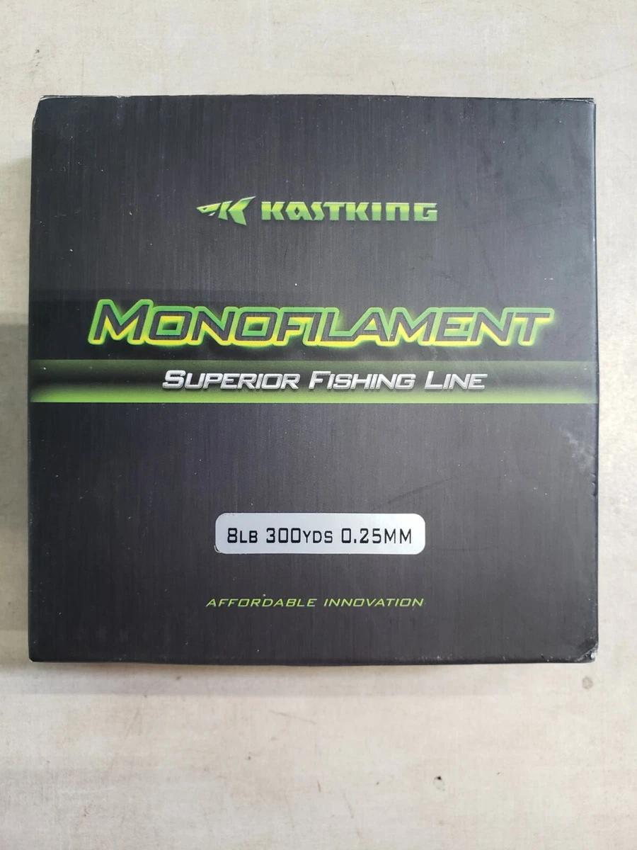 KASTKING Monofilament Fishing Line 8lb 300yds .25mm - Ice Clear