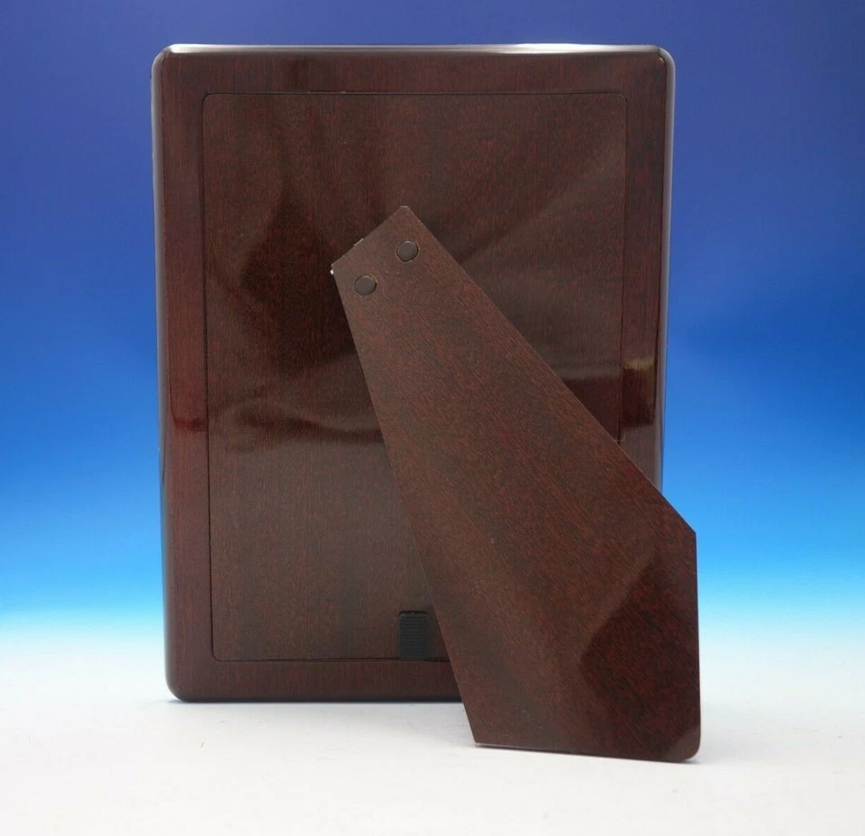 Marco de fotos de plata esterlina Perles by Christofle para 5" x 7" nunca usado #4929 Foto 3 de 4