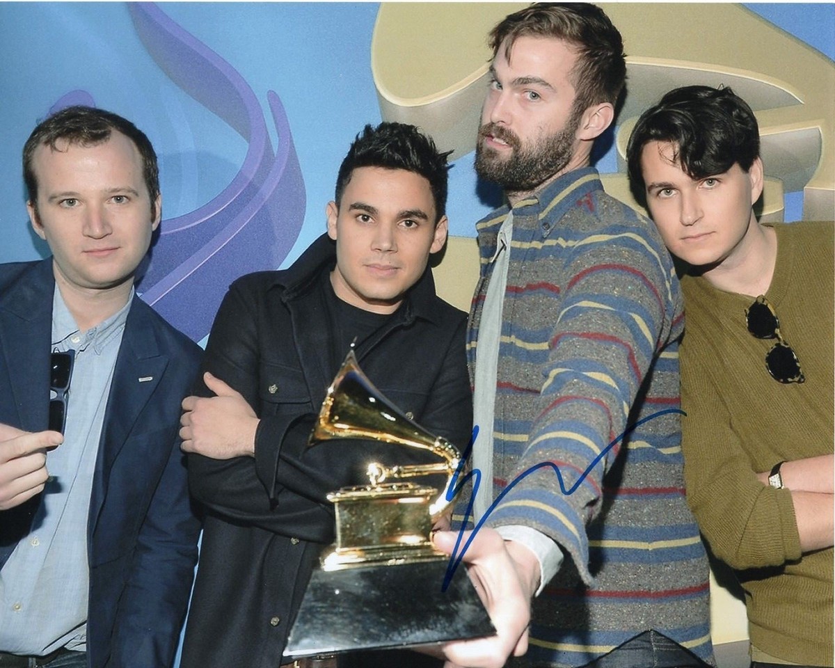 VAMPIRE WEEKEND EZRA KOENIG SIGNED GRAMMY 8X10 | eBay