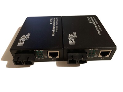 Mss Fibre 100b Tx To 100b Fx Mm 1300nm Sc 2km Media Convertor Fc 110msc 