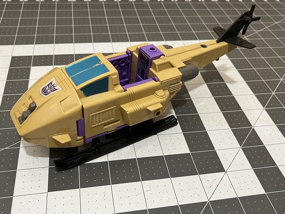 INCOMPLETE SKYHOPPER HELICOPTER MICROMASTERS 1989 HASBRO G1