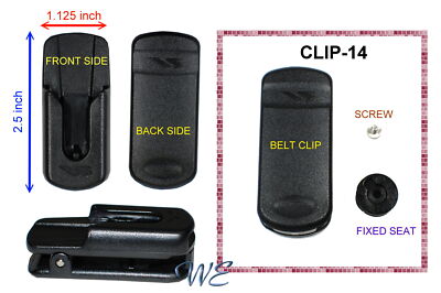 NEW Yaesu CLIP-14 Belt Clip for VX-7R VX-7RS VX-7RB VX-7E VX NEW Yaesu CLIP-14 Belt Clip for VX-7R VX-7RS VX-7RB VX-7E VX