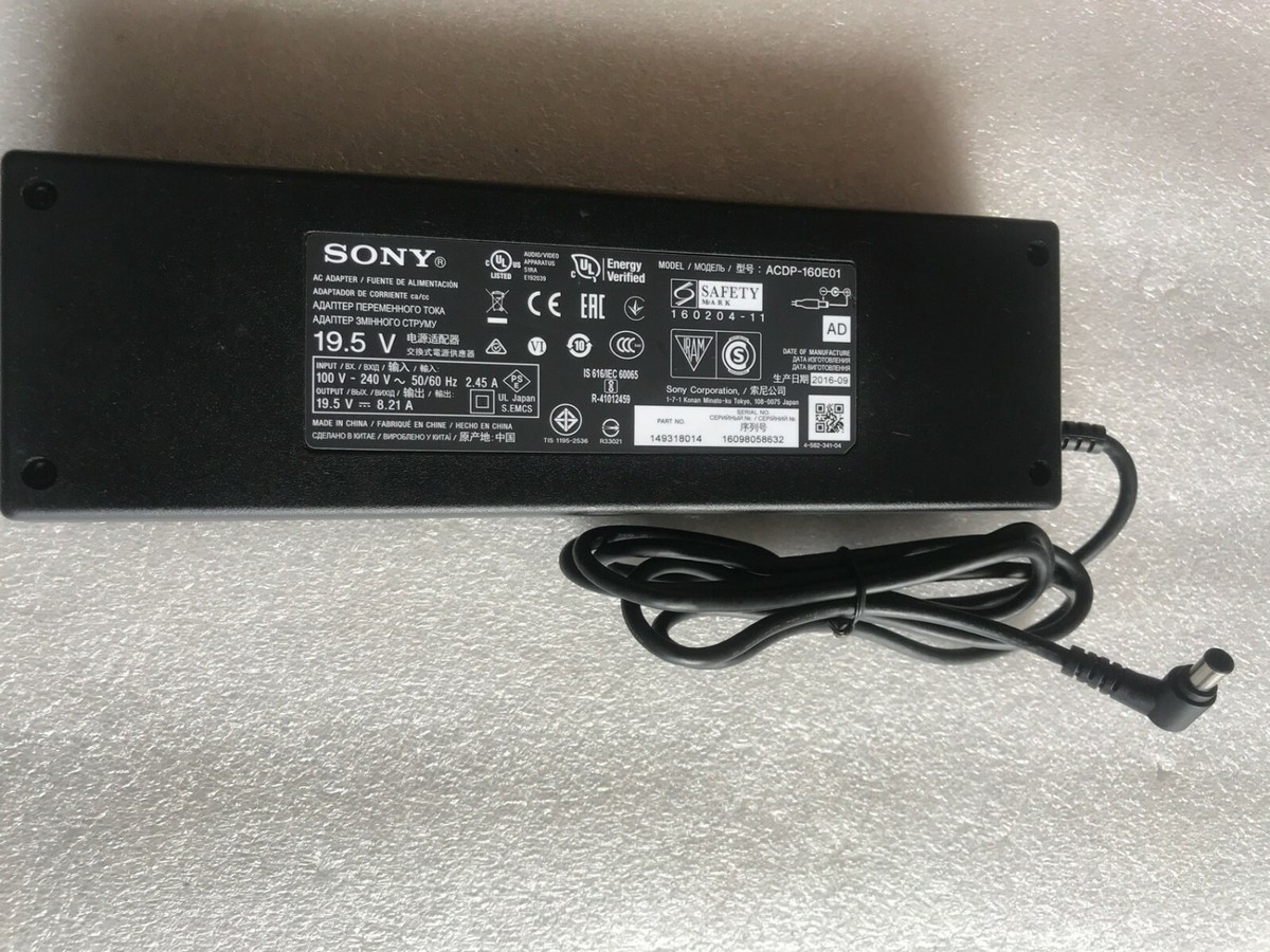 New Original Sony Bravia XBR-55X850D ACDP-160E01 TV Adapter 19.5V