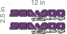 SEA-DOO Racing / PAIR / 12