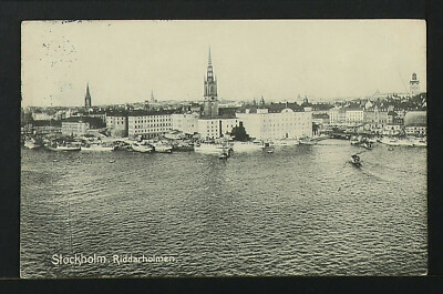 SWEDEN 20-STOCKHOLM -Riddarholmen (1913) | eBay