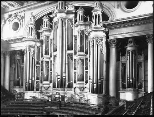 NSW General view of the Grand Organ Town Hall Sydney Town Hall 8 - Old Photo