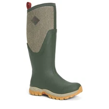 Muck Boot Women's Arctic Sport II Tall, Dark Olive/Herringbone