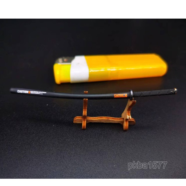 Handmade 1/18 Metal Cyberpunk katana Sword Weapon Model For 3.75'' Action Figure Handmade 1/18 Metal Cyberpunk katana Sword Weapon Model For 3.75'' Action Figure