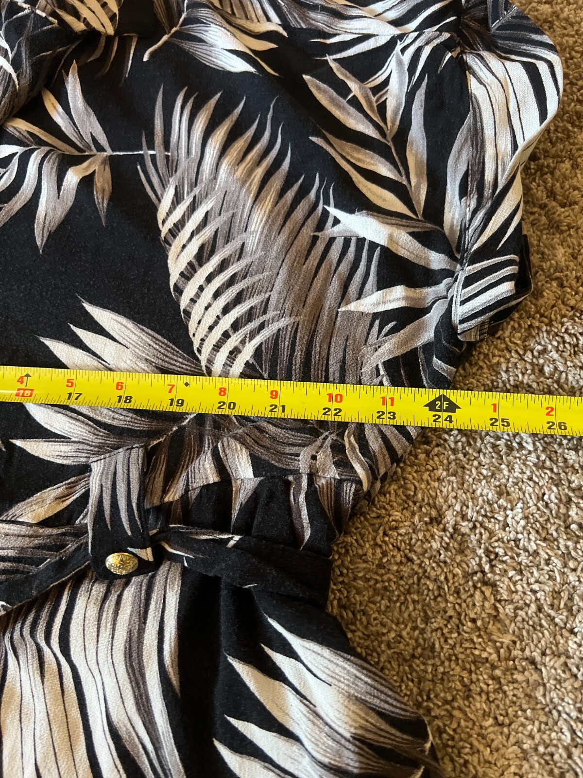 Torrid Mini Slub Button Front Collared Pocket Dre… - image 9