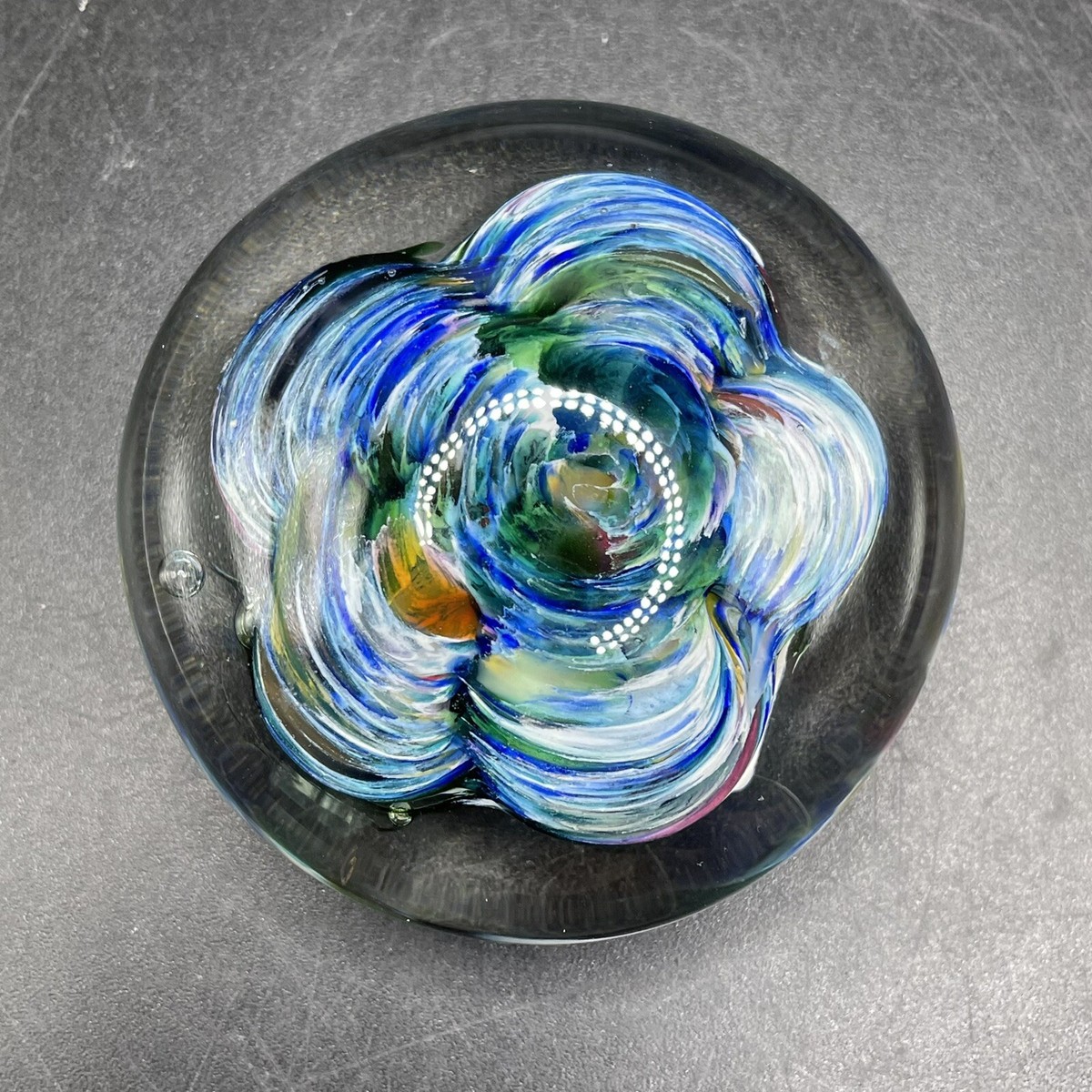 Gozo Glass Flower Paperweight Island of Gozo (Malta) | eBay