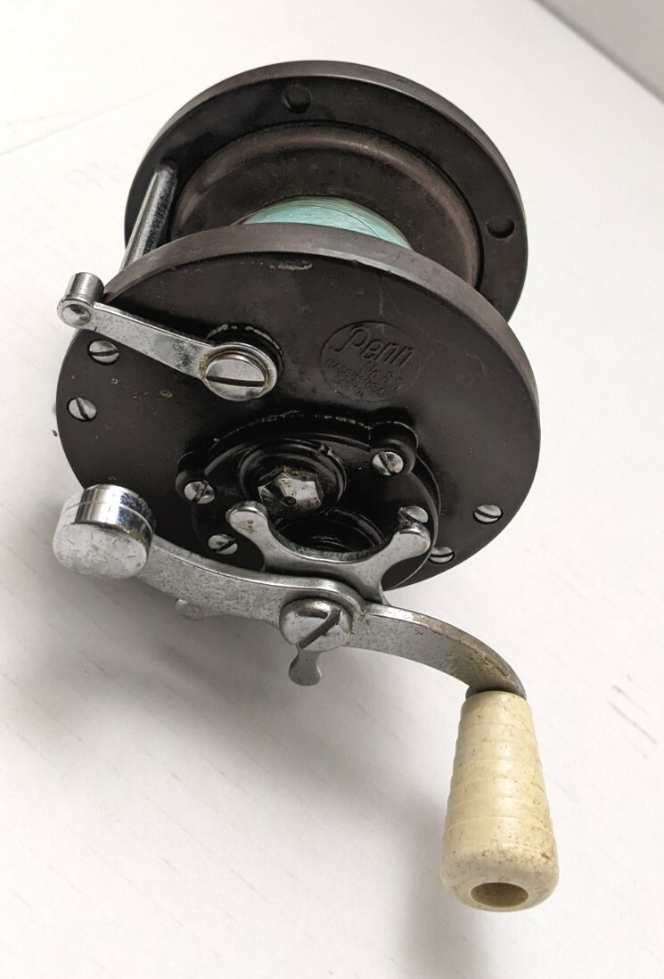 are all penn fishing reels salt water rated Vintage PENN Fishing Reel No 85 Saltwater Baitcasting Made in USA Nice  Working