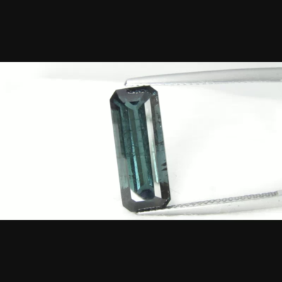 Superbe Tourmaline Verte Naturelle Du Mozambique – Pierre Fine 6.5x4.5mm Pour Collection Ou Création Bijoux