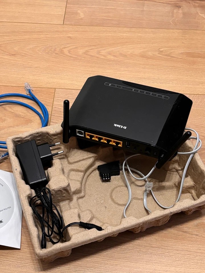 DSL Modem WLAN Router / 300 Mbps / D-Link 2751 - Bild 2 von 3