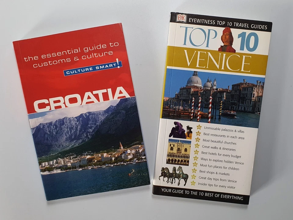 CROATIA Customs & Culture + DK Eyewitness Top 10 VENICE Travel Guide Books - NEW - image 2 of 4