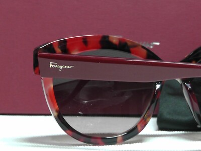 Salvatore Ferragamo SF675S Cat Eye Demi Red Tortoise Frame  display picture 1