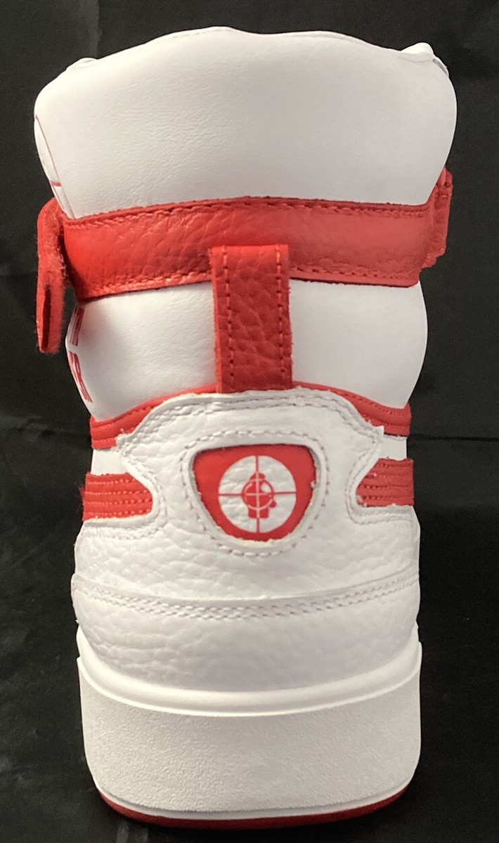 PUMA SKY LX PUBLIC ENEMY★PUMA WHITE-HIGH RISK RED★兼用 Puma x Public Enemy Sky LX in White/Red — MAJOR