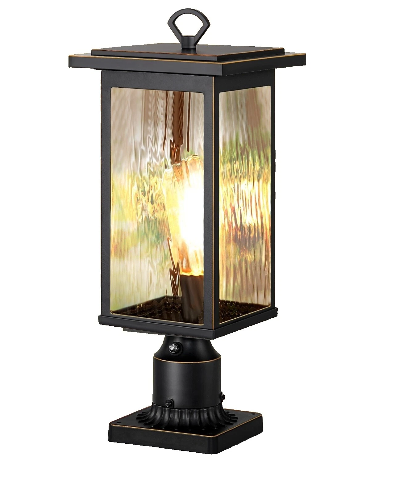 Vidro Modern Luz Noturna Automática luzes de Chão e Caminhos