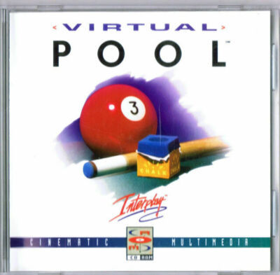 Virtual Pool 1 + Virtual Pool 2 (PC, 1998) Windows 95 Sealed