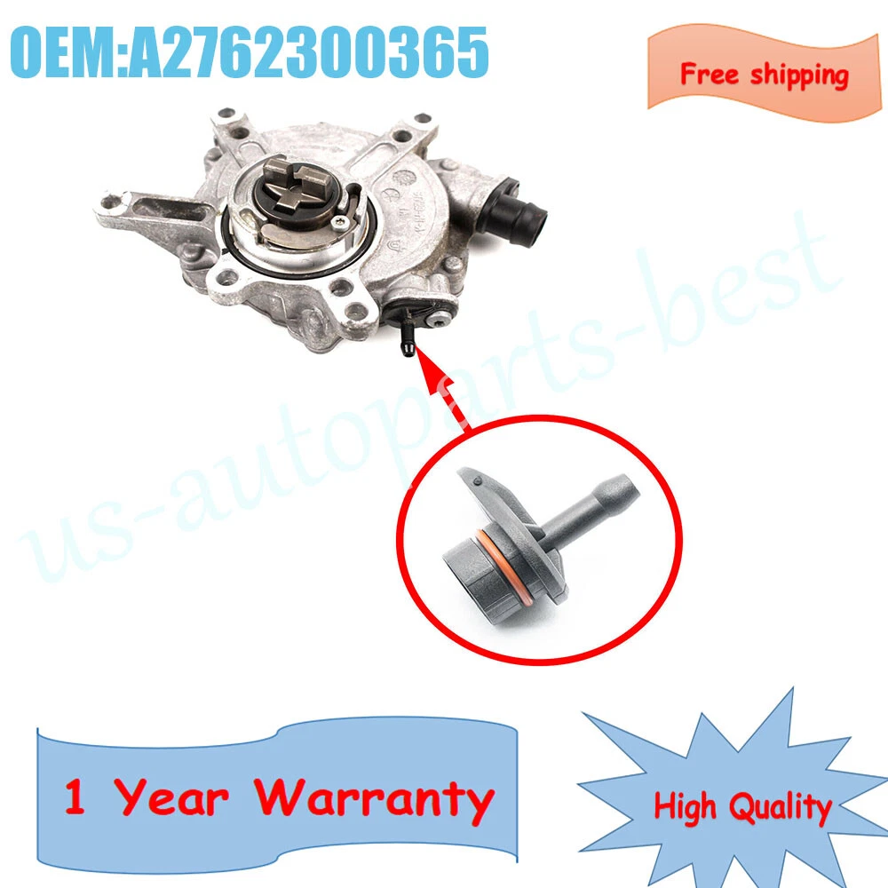 For Mercedes M276 W212 W205 W166 2762300365 Vacuum pump valve 