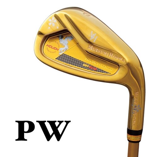 MUTSUMI HONMA Golf Club Phoenix MH608 Steel Iron R Flex 7pcs Set 6-9, AW, SW, PW - Picture 13 of 15