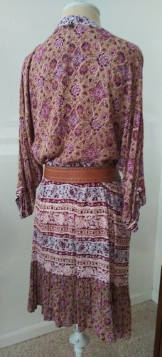 Billabong Bohemian Midi Dress Small - Picture 2 of 6