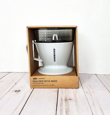 Starbucks-OXO Single Serve Auto-Drip Pour-Over Coffee Maker with Water Tank NIB