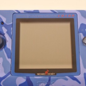 Neo Geo Pocket COLOR Console Camouflage Blue Boxed 0954070 SNK np