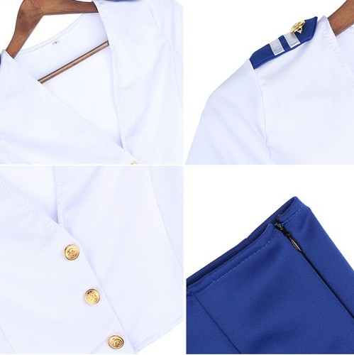Mujeres Sexy Conjunto de Lencería Uniforme de Criada Vestido Elegante Babydoll Juegos con disfraces Conjunto Disfraz - Imagen 123 de 152