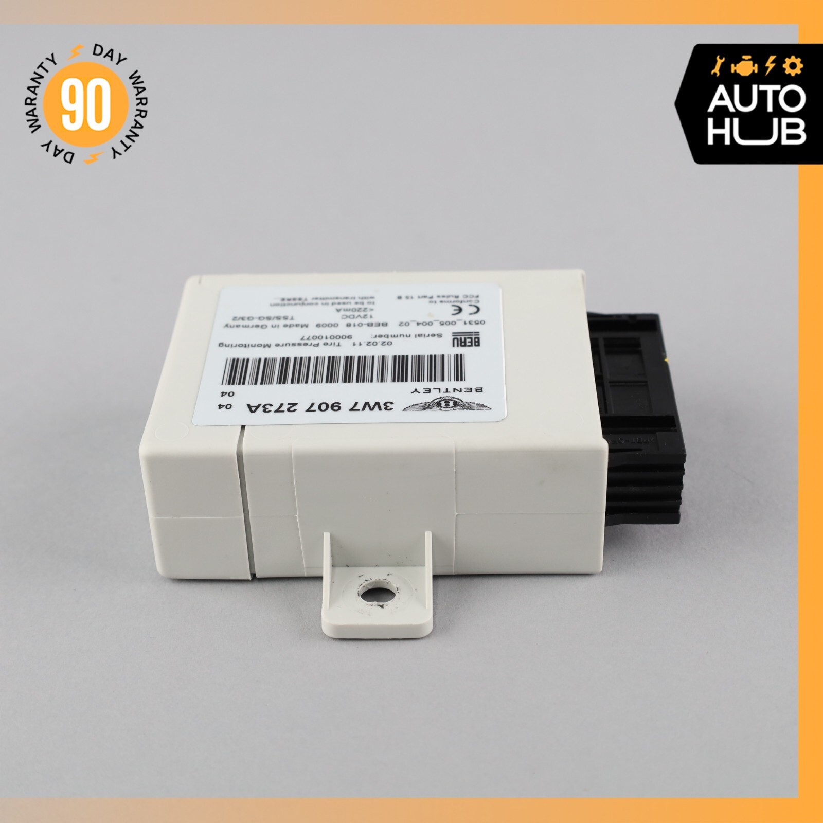Bentley Continental GT Tire Pressure Monitoring System TPMS Module OEM 56k