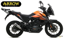 ARROW PRO-RACE STAINLESS STEEL EXHAUST TERMINAL KTM 390 ADVENTURE 20 21 22 23