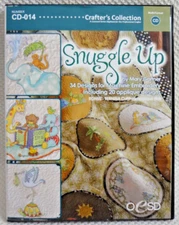 OESD Crafters Collection CD-014 Snuggle Up By Mary Gartner Embroidery Designs CD
