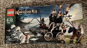 LEGO 7092 Castle Skeletons' Prison Carriage 2007 Manufacturer Sealed Box Set