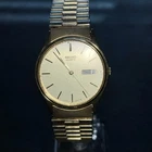 Seiko Quartz Watch 5y23-8039 Gold Tone Watch With New Battery