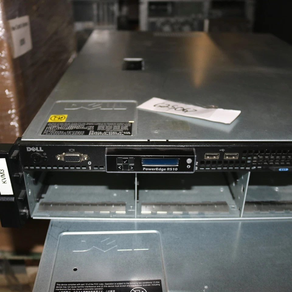 Dell PowerEdge R510 2x E5520 2.27GHz 128GB (8x16GB) 2x 750W PSU - Image 2 of 4