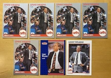 Lenny Wilkens Lot Of 7 Mixed Brand Cleveland Cavaliers NM-MT