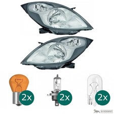 Scheinwerfer Depo H4 Set passt für Chevrolet Spark M300 ab Baujahr 2012-2015