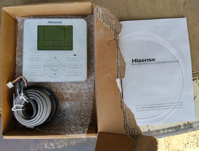 Hisense Heizungs- & Klimaanlagen-Steuerung mit Display