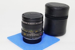 Leica 60mm f2.8 Macro-Elmarit-R 11347 Late ROM Lens w/Case/Caps f/R8/R9 SLR M-