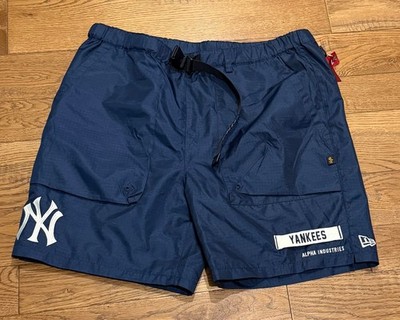 Alpha Industries x New Era New York Yankees Navy Ripstop Utility Shorts Men s